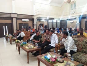 Para peserta yang hadir di acara sosialiasi 4 pilar kebangksaan