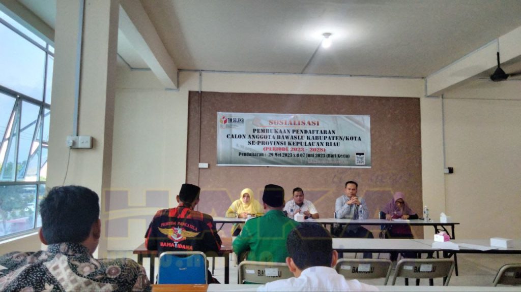 Timsel Buka Pendaftaran Calon Anggota Bawaslu Untuk 7 Daerah Di Kepri